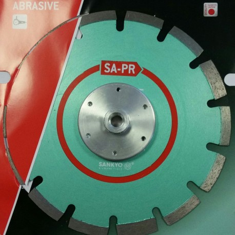 Segmented disc for SANKYO SPARTAM abrasive stones