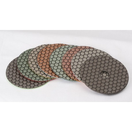 Ceramic Dry Polishing Velcro Disc